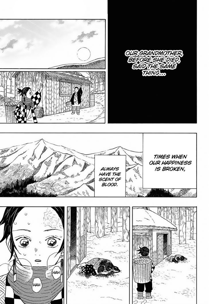 Kimetsu No Yaiba - Chapter 1 : Cruelty