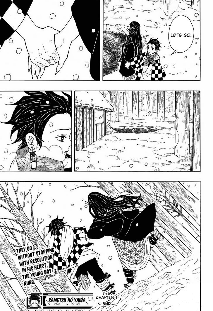 Kimetsu No Yaiba - Chapter 1 : Cruelty