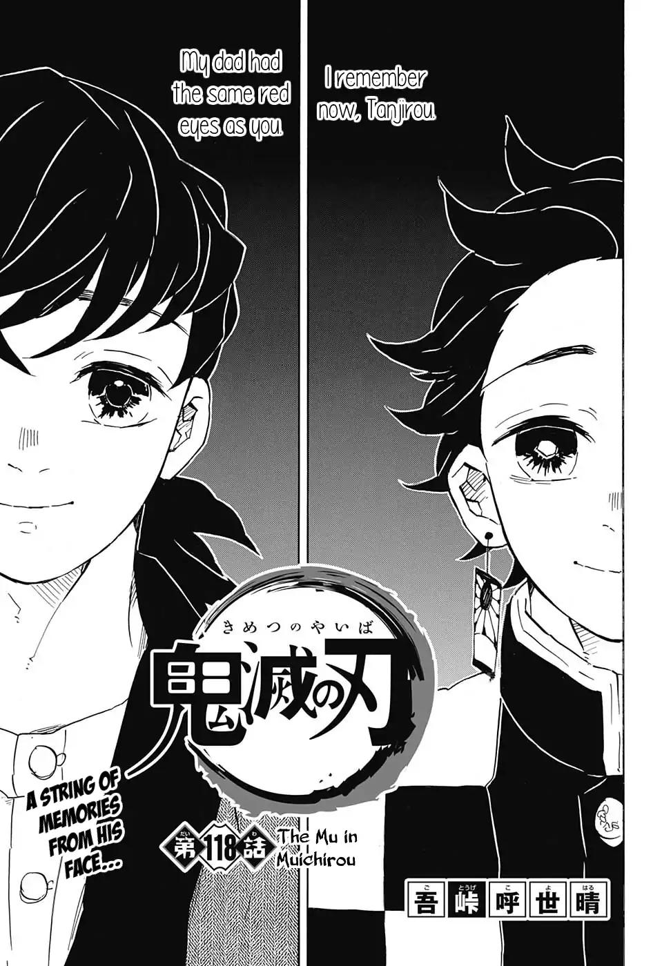 Kimetsu No Yaiba - Chapter 118