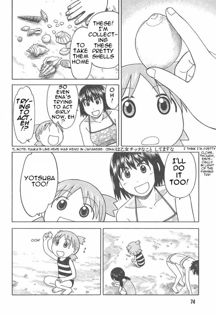 Yotsubato! - Vol.5 Chapter 34 : Yotsuba & The Beach