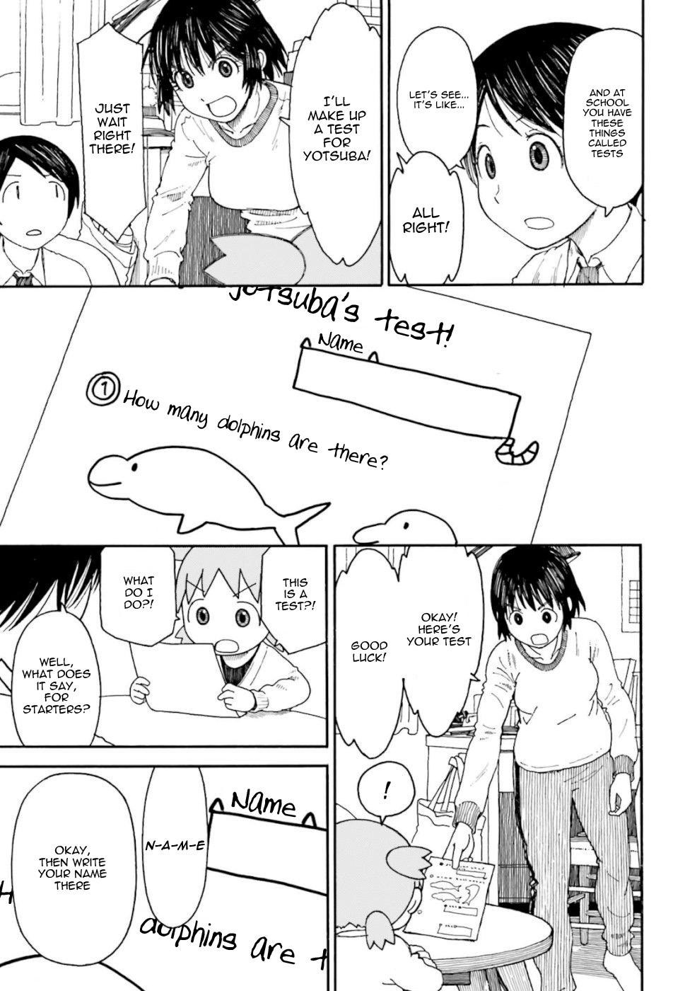 Yotsubato! - Vol.15 Chapter 101.2: Yotsuba & Cramming (Part 2)