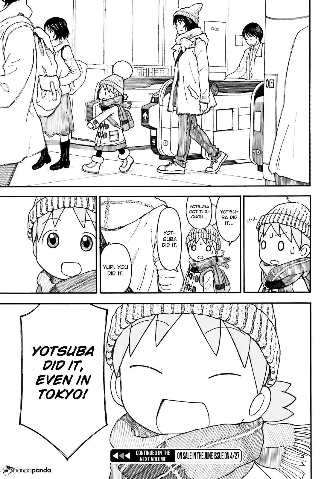 Yotsubato! - Chapter 95