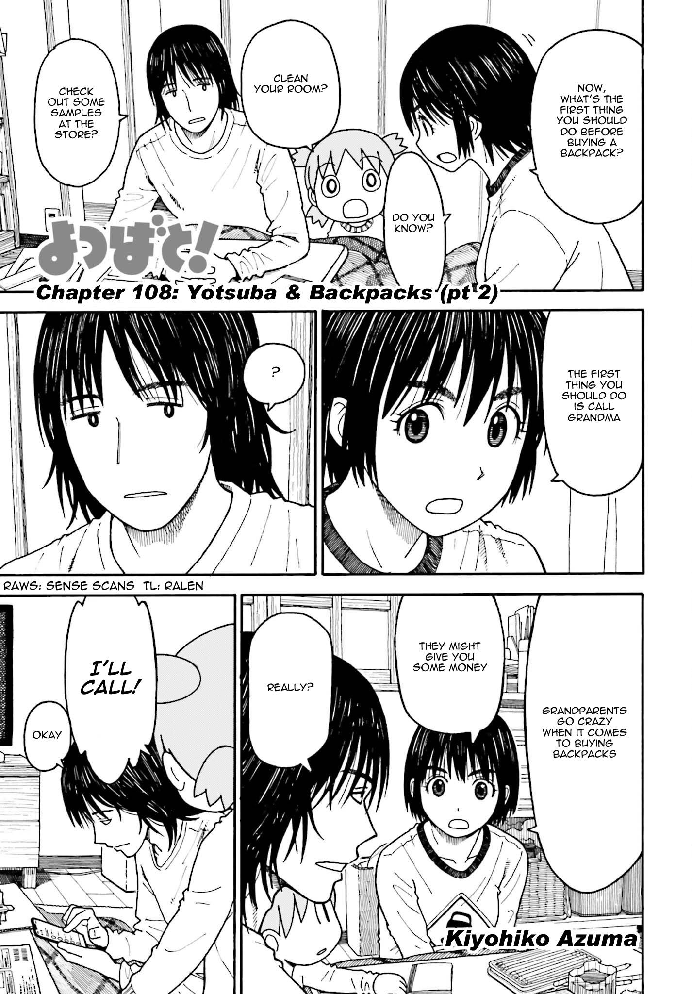 Yotsubato! - Chapter 112