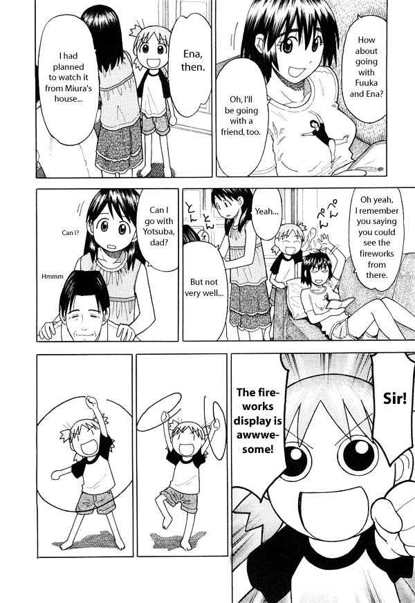 Yotsubato! - Vol.3 Chapter 20 : Yotsuba & The Fireworks Display?