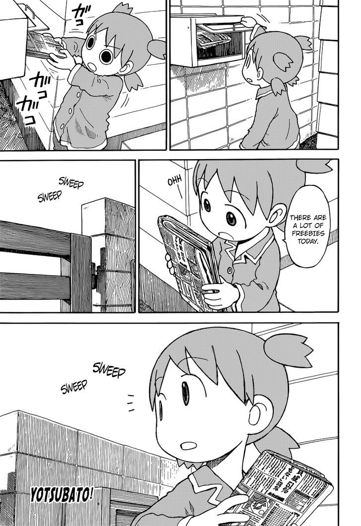 Yotsubato! - Vol.13 Chapter 87 : Yotsuba & Cleaning