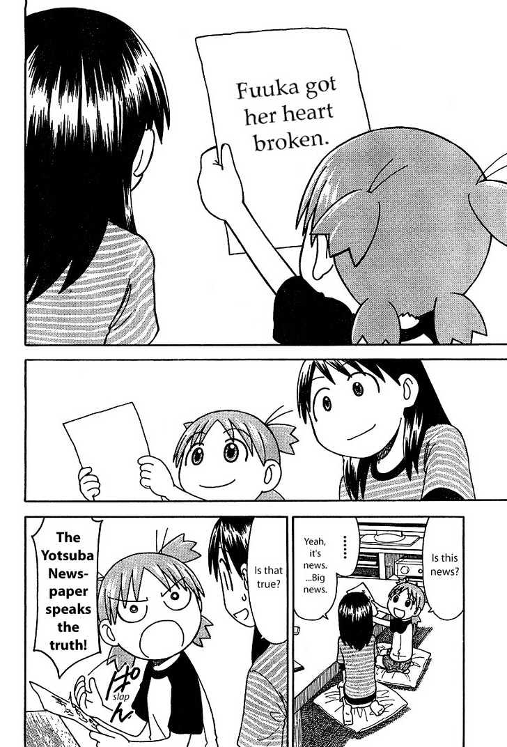 Yotsubato! - Vol.4 Chapter 26 : Yotsuba & The Newspaper