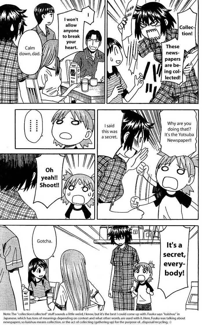 Yotsubato! - Vol.4 Chapter 26 : Yotsuba & The Newspaper