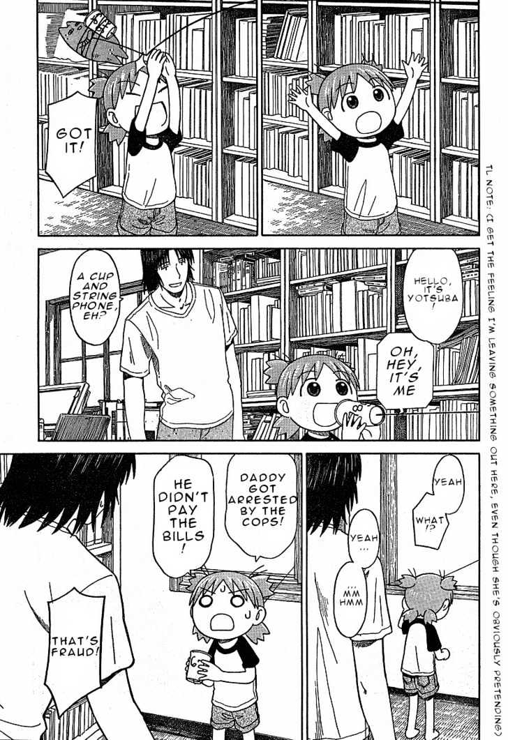 Yotsubato! - Vol.7 Chapter 42 : Yotsuba & Telephone