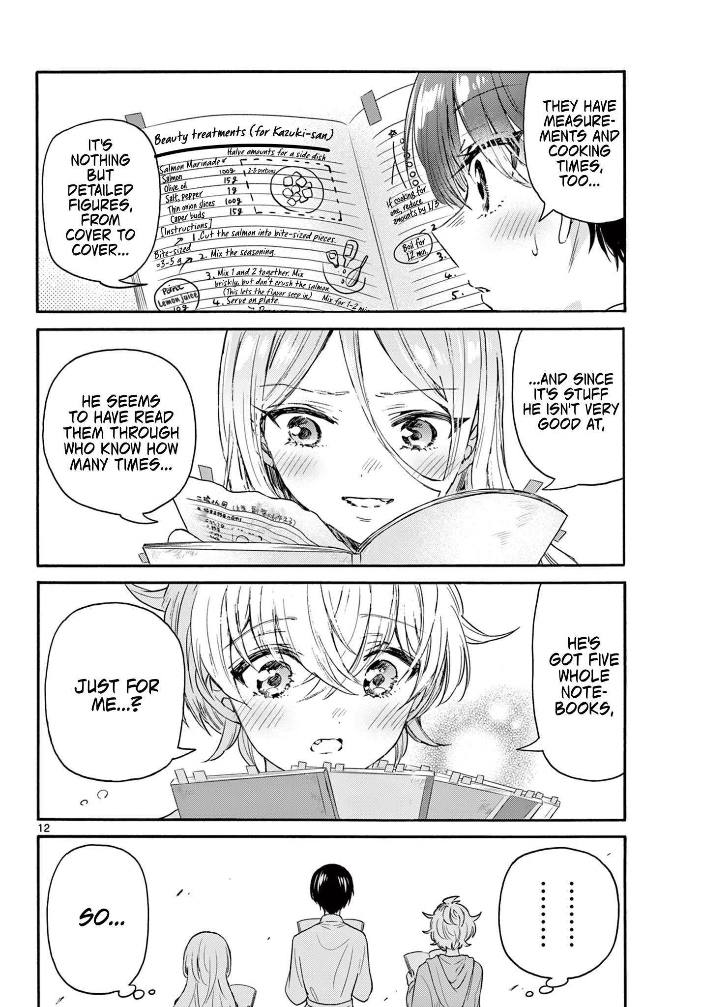 Mikadono Sanshimai Wa Angai, Choroi - Chapter 79: Yuu's Notes.