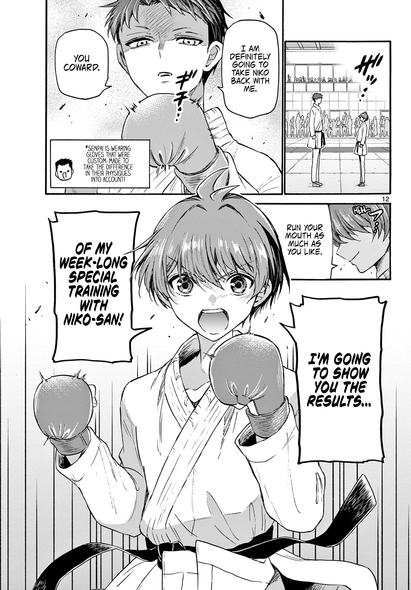 Mikadono Sanshimai Wa Angai, Choroi - Chapter 30: I'll Definitely Win.