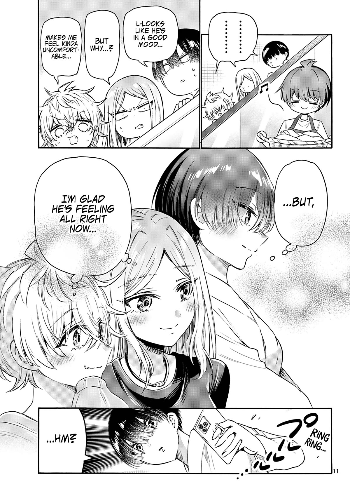 Mikadono Sanshimai Wa Angai, Choroi - Chapter 75: Without Me Around.