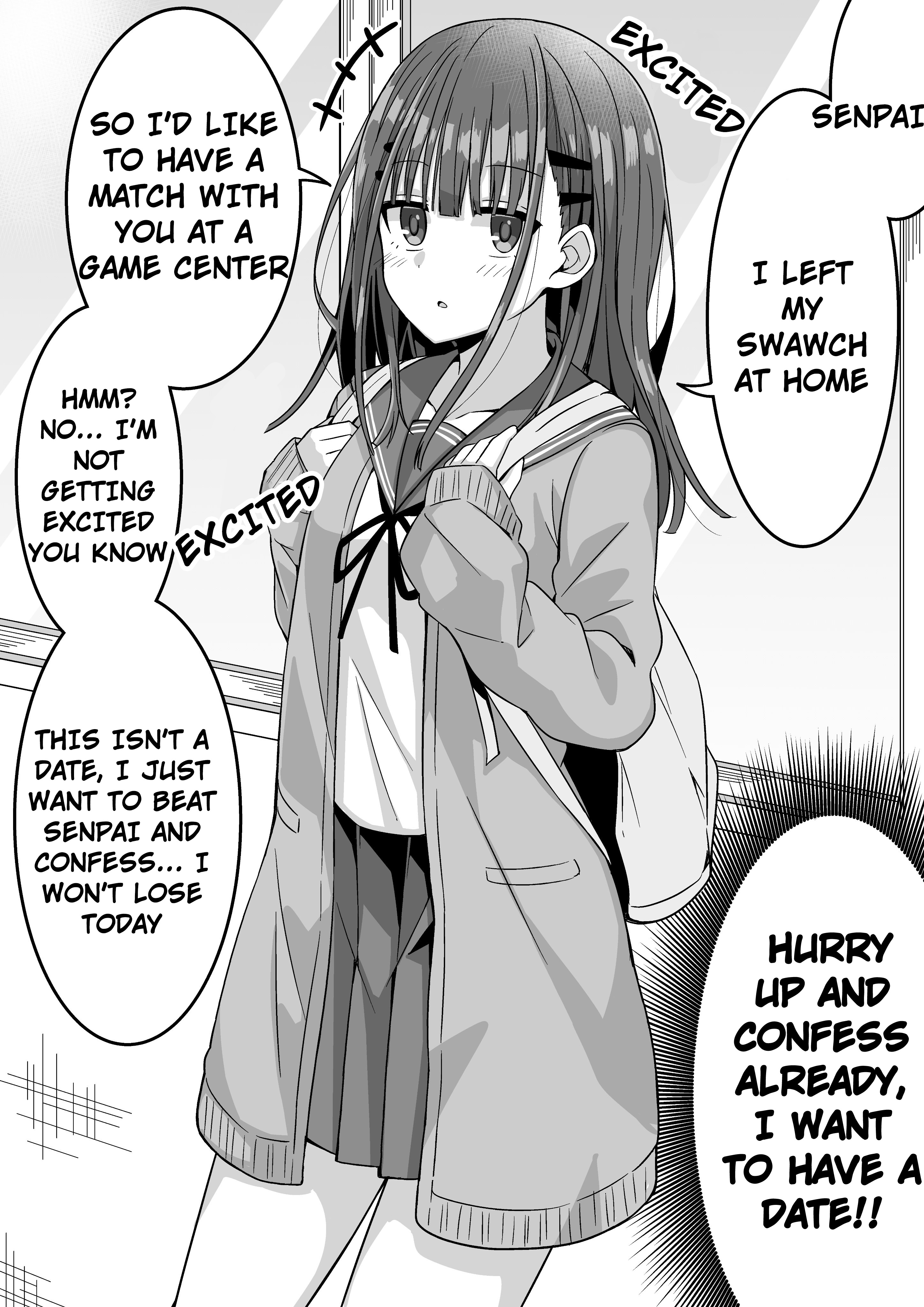 A Manga Where A Kouhai Wants To Beat Her Senpai And Confess - Chapter 2