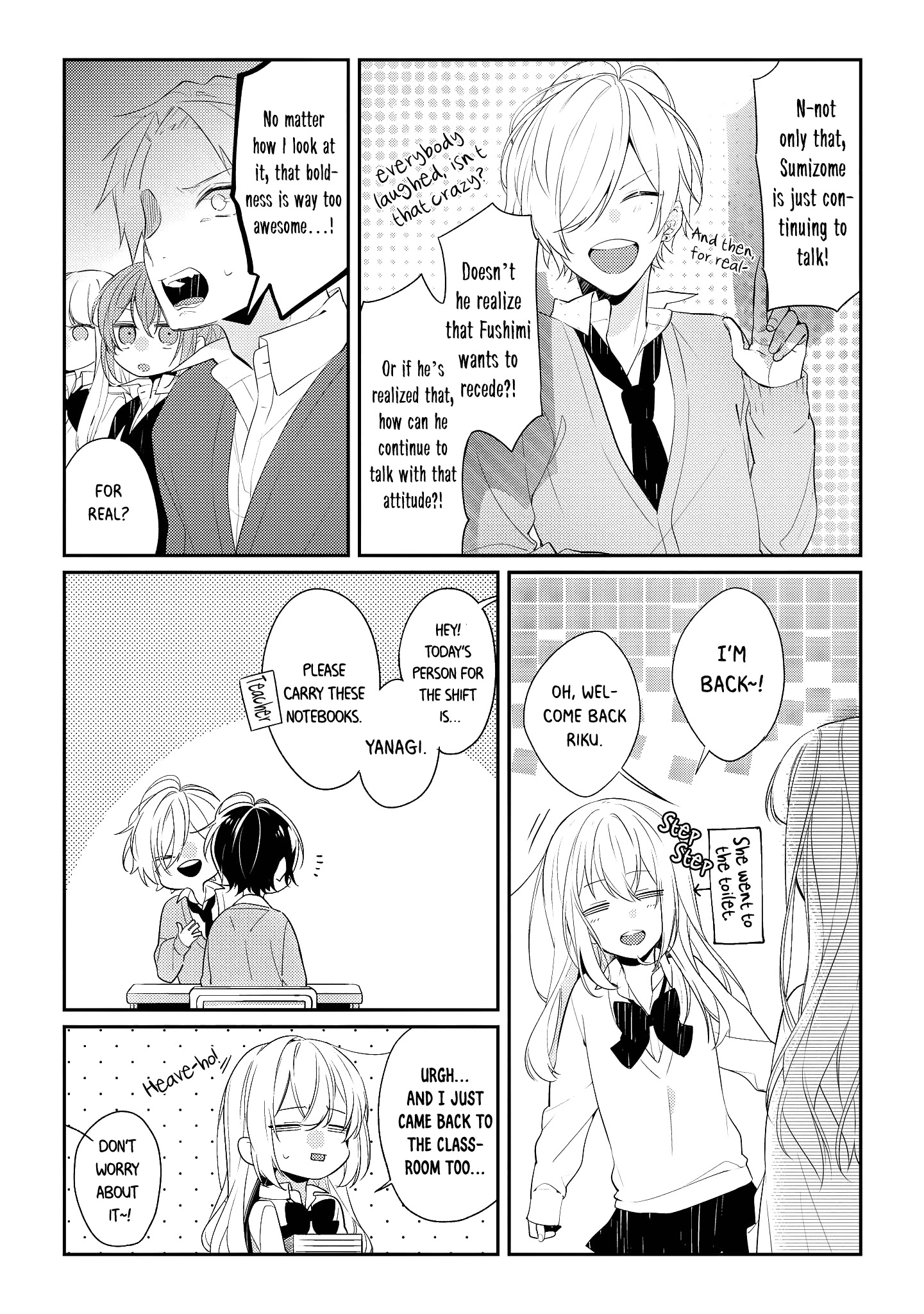 Houkago Wa Kissaten De - Chapter 7.5: Extra