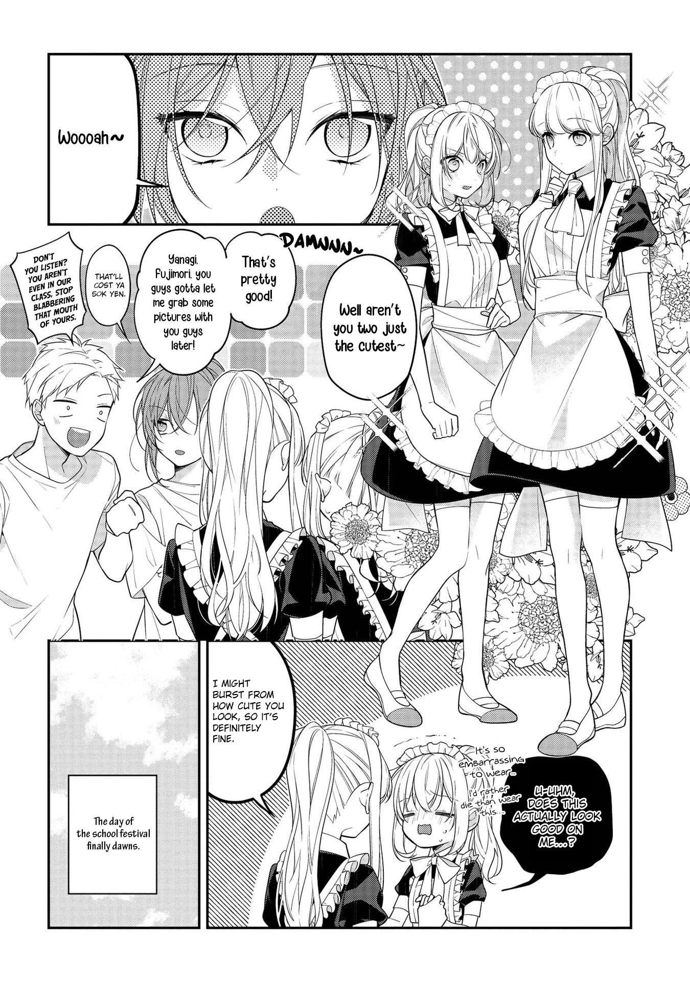 Houkago Wa Kissaten De - Chapter 44: Our School Festival (Part 1)