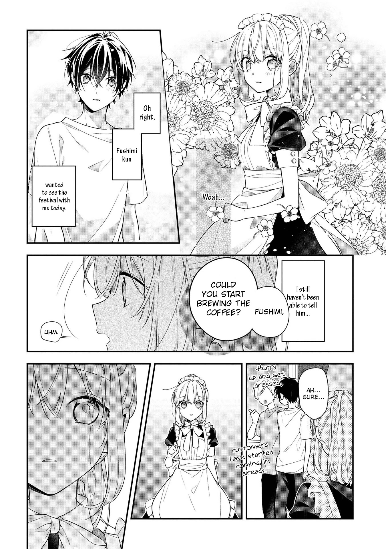 Houkago Wa Kissaten De - Chapter 44: Our School Festival (Part 1)