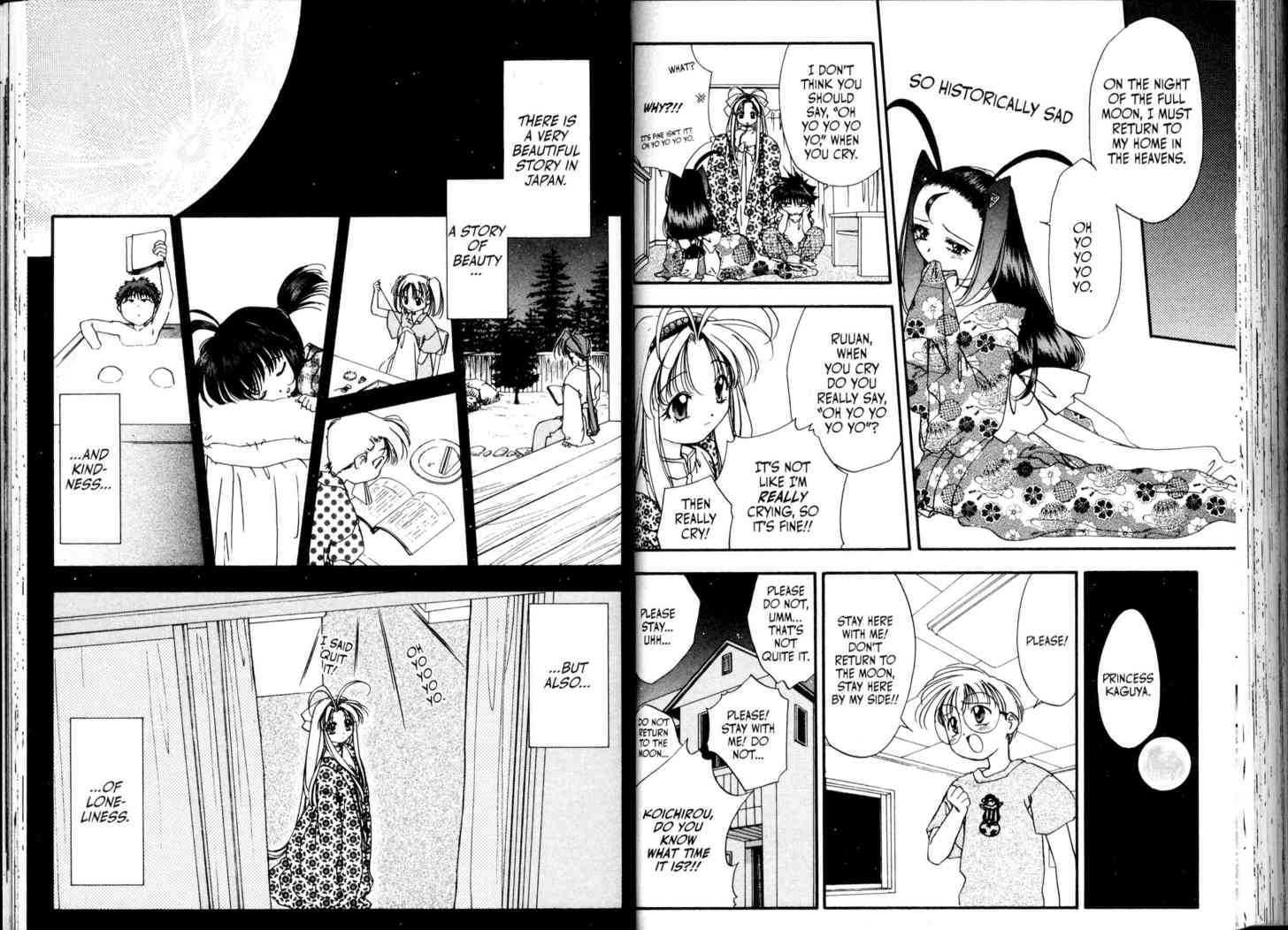 Mamotte Shugogetten! - Vol.4 Chapter 27 : The Girl From The Moon (1)