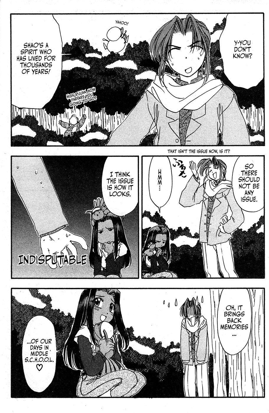 Mamotte Shugogetten! - Vol.8 Chapter 55