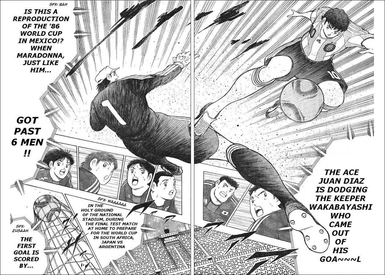 Captain Tsubasa - Kaigai Kekidou-Hen - En La Liga - Vol.1 Chapter 13.1 : Captain Tsubasa  Live Together 2010 [Special Story]