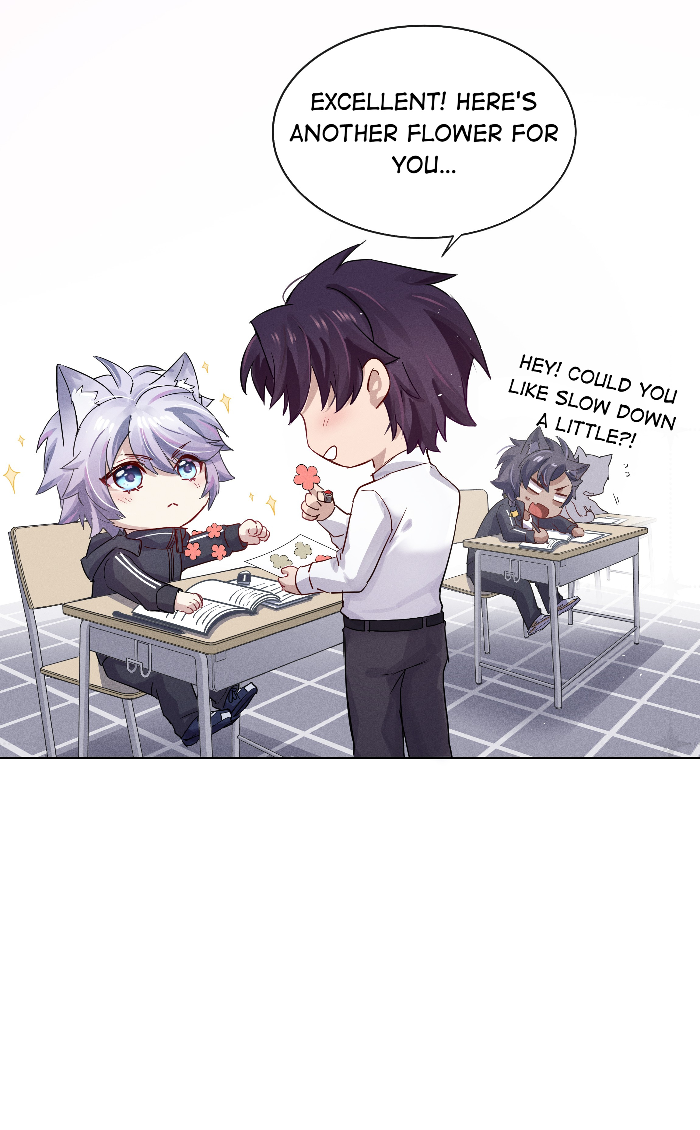 Shush! Hide Your Tail - Chapter 27: No Flirting During Class