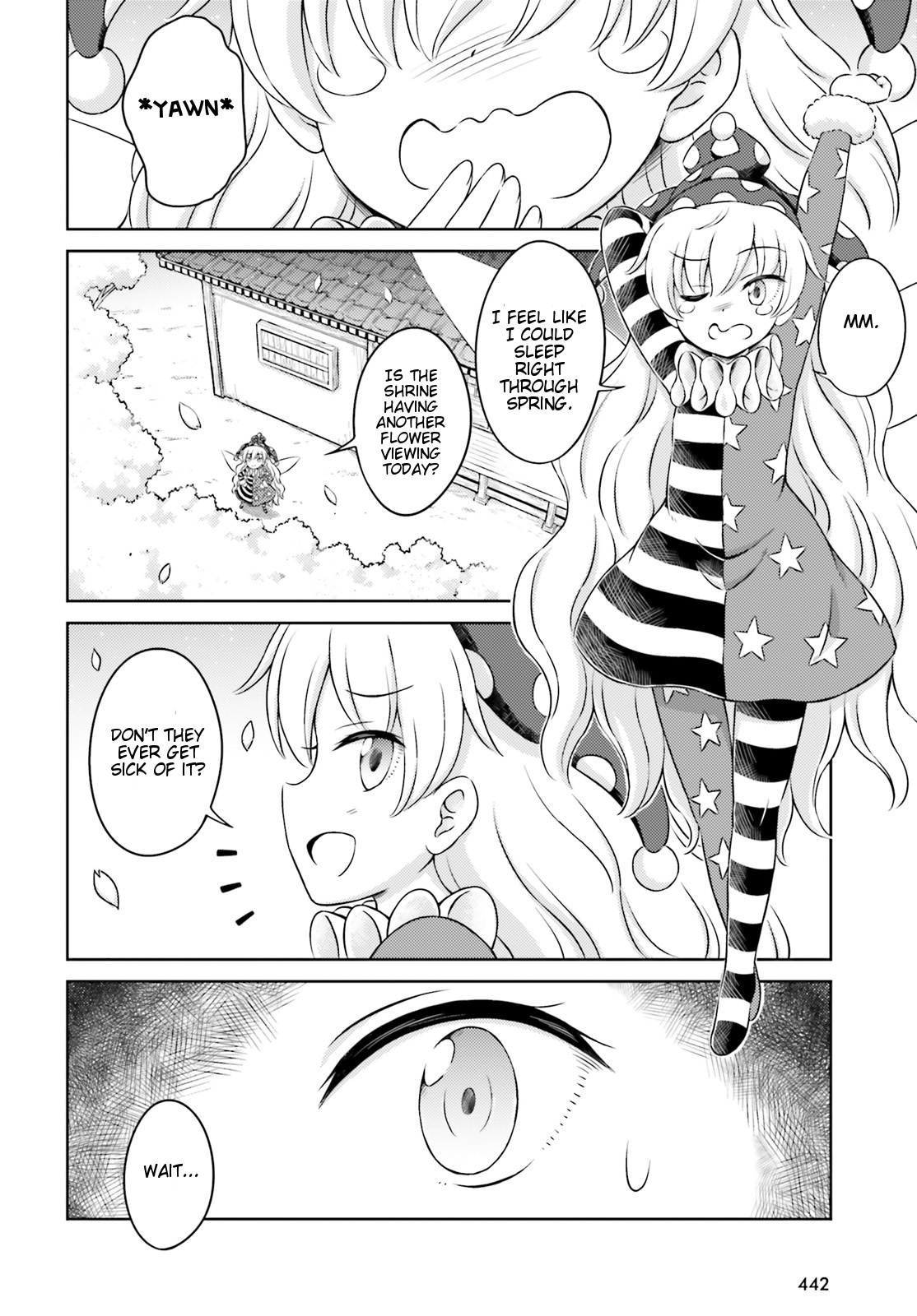 Touhou Sangetsusei ~ Visionary Fairies In Shrine. - Vol.2 Chapter 10: The Full Moon Illuminating The New Moon