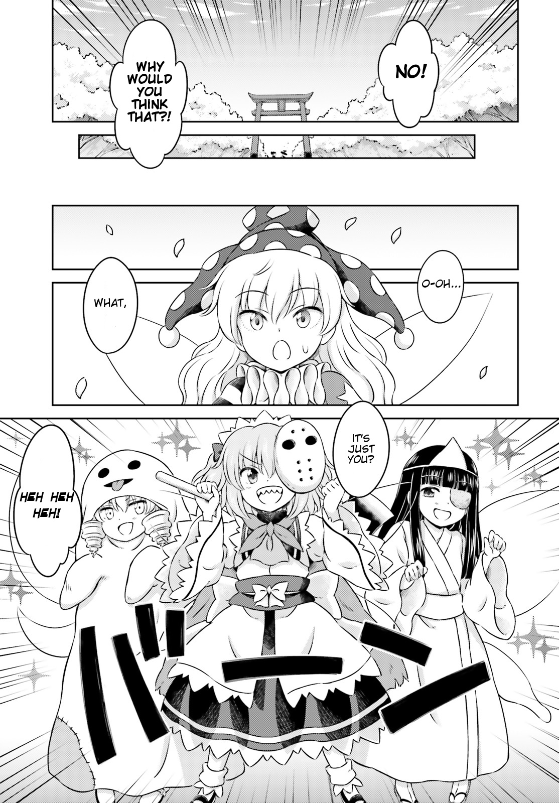 Touhou Sangetsusei ~ Visionary Fairies In Shrine. - Vol.2 Chapter 10: The Full Moon Illuminating The New Moon