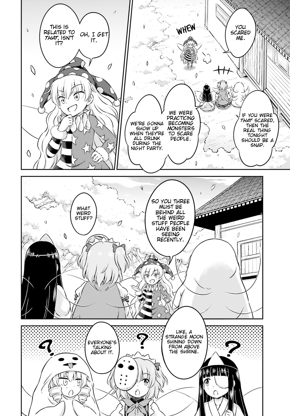 Touhou Sangetsusei ~ Visionary Fairies In Shrine. - Vol.2 Chapter 10: The Full Moon Illuminating The New Moon