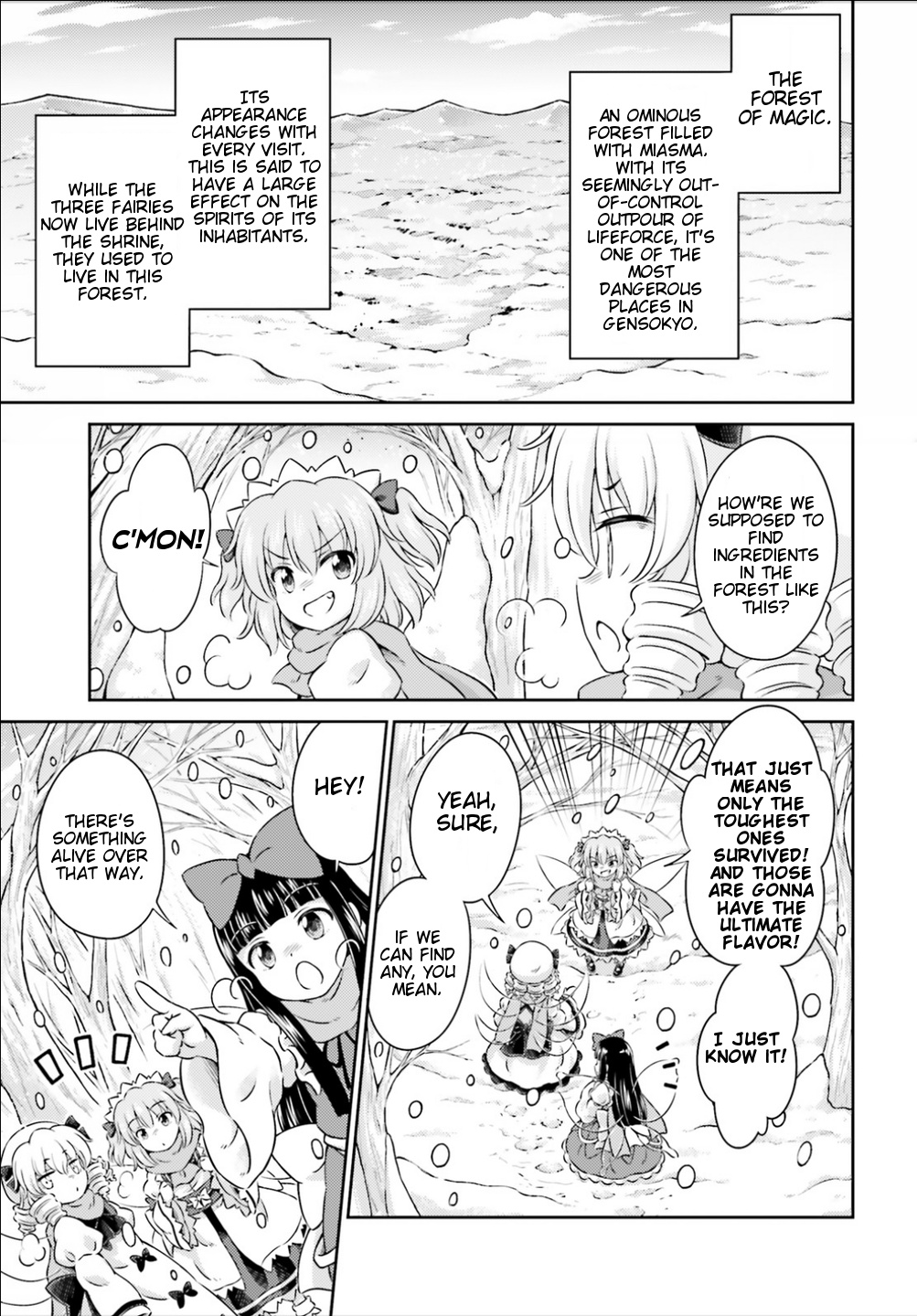 Touhou Sangetsusei ~ Visionary Fairies In Shrine. - Vol.2 Chapter 9: The Deep Winter Red-Hot Fire Festival