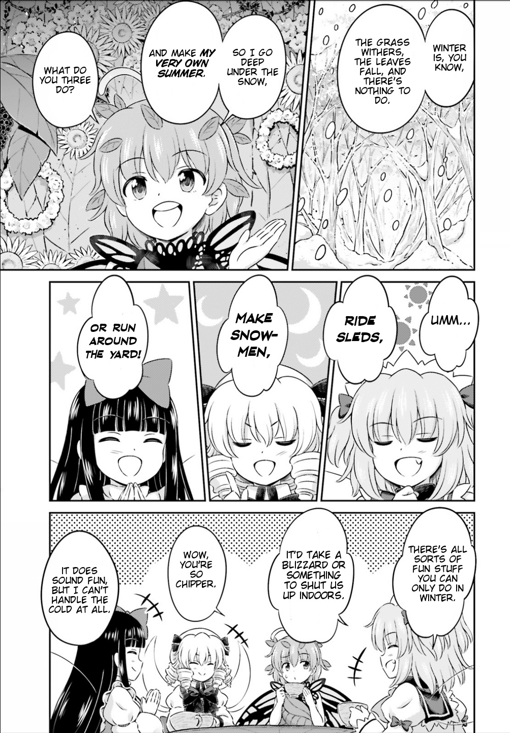 Touhou Sangetsusei ~ Visionary Fairies In Shrine. - Vol.2 Chapter 9: The Deep Winter Red-Hot Fire Festival