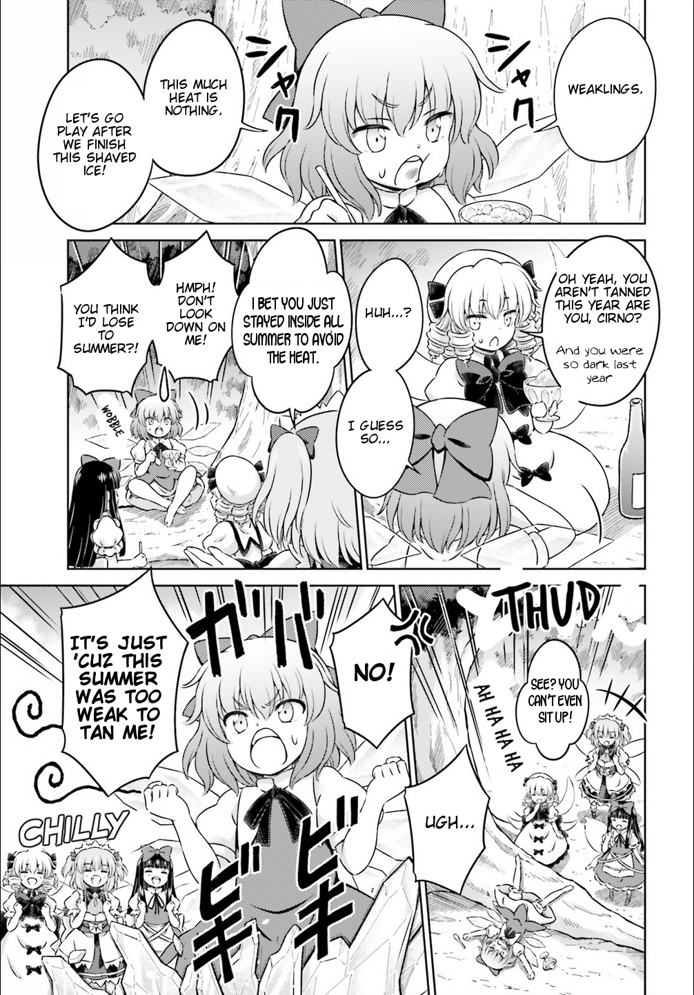 Touhou Sangetsusei ~ Visionary Fairies In Shrine. - Vol.3 Chapter 12: Dying Midsummer