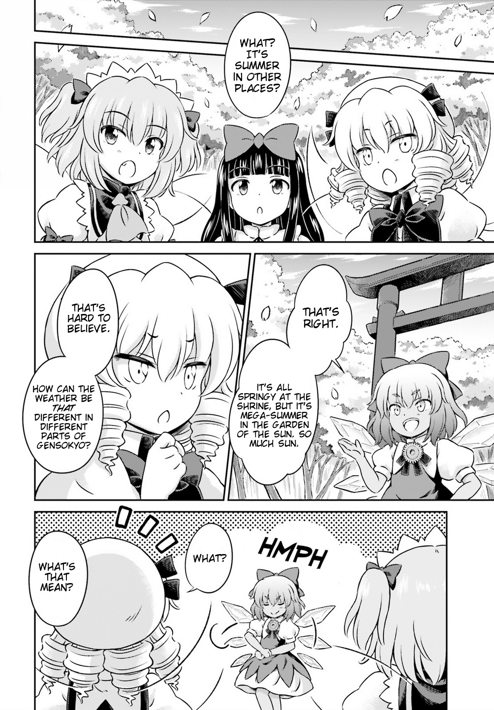 Touhou Sangetsusei ~ Visionary Fairies In Shrine. - Vol.2 Chapter 8: Those With Doors On Their Backs