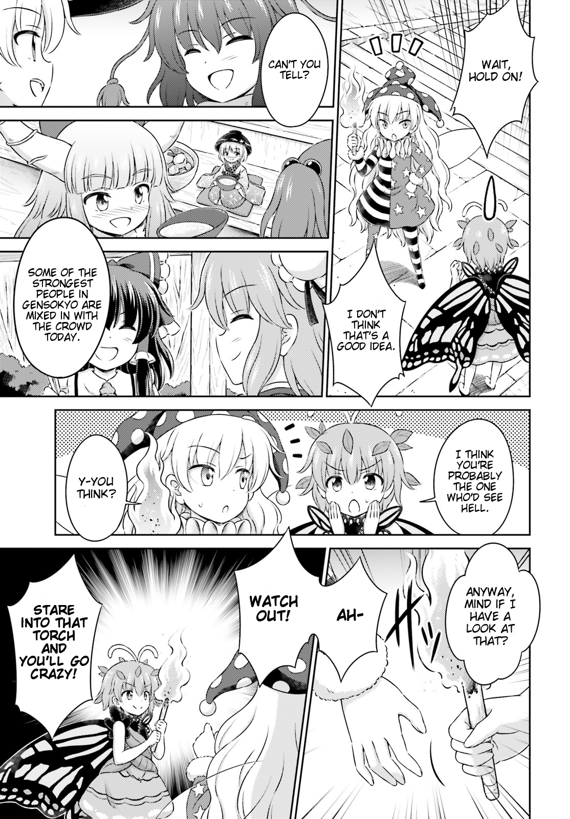 Touhou Sangetsusei ~ Visionary Fairies In Shrine. - Vol.2 Chapter 9.5: The Deep Winter Red-Hot Fire Festival Part 2