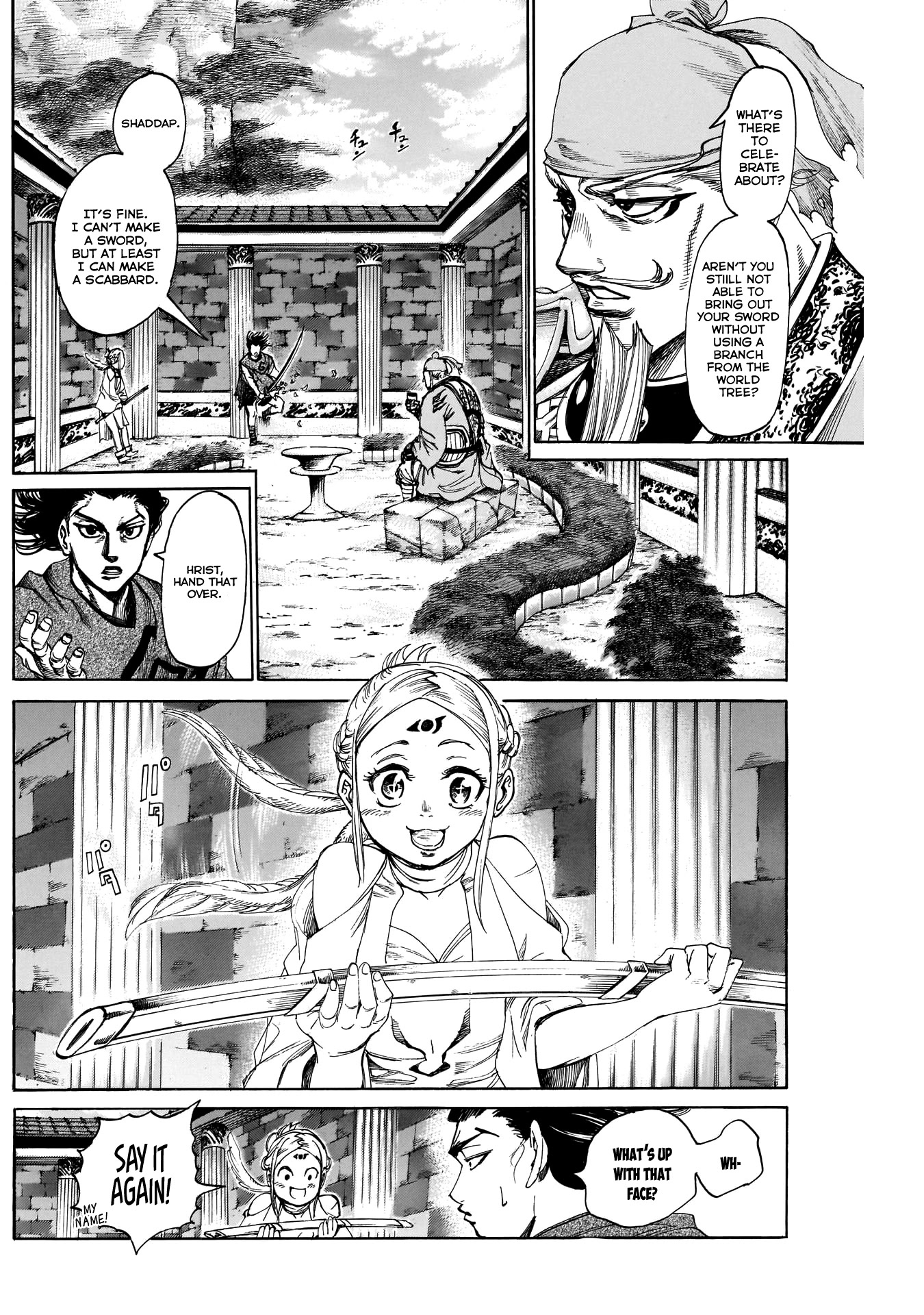 Kurogane No Valhallian - Chapter 33: Departure