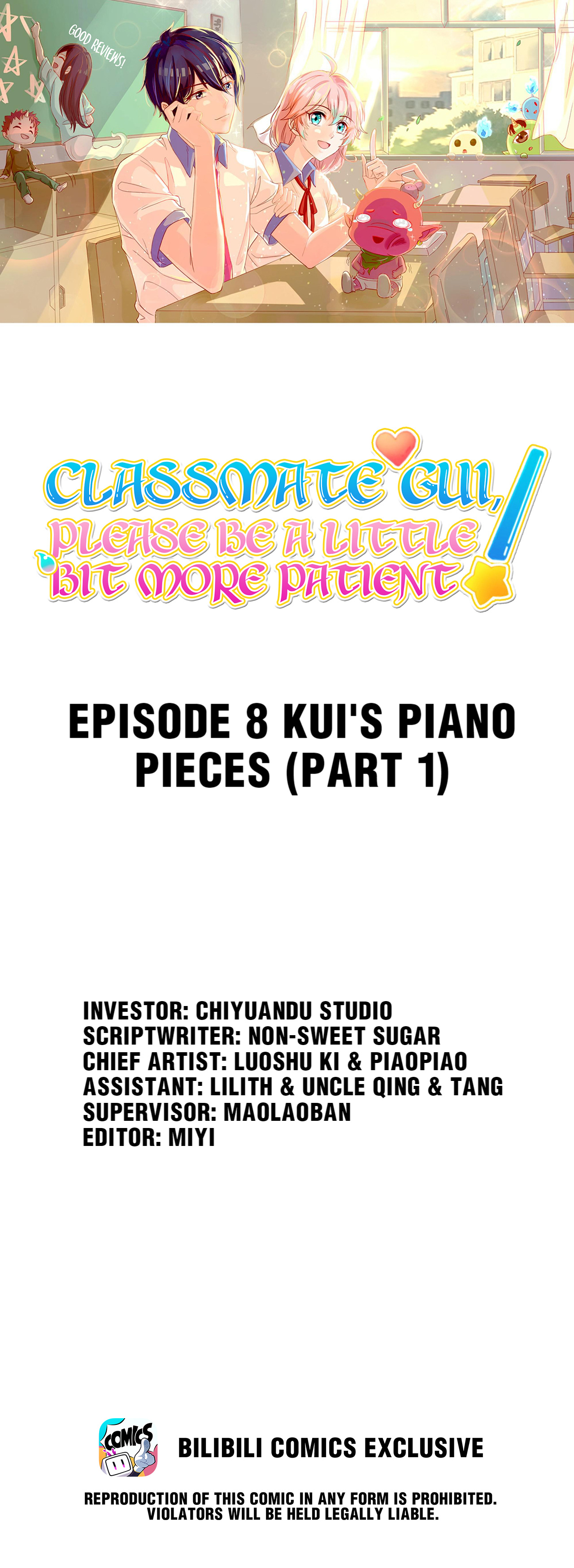 Classmate Gui, Please Be A Little Bit More Patient! - Chapter 8: Kui's Piano Pieces (Part 1)