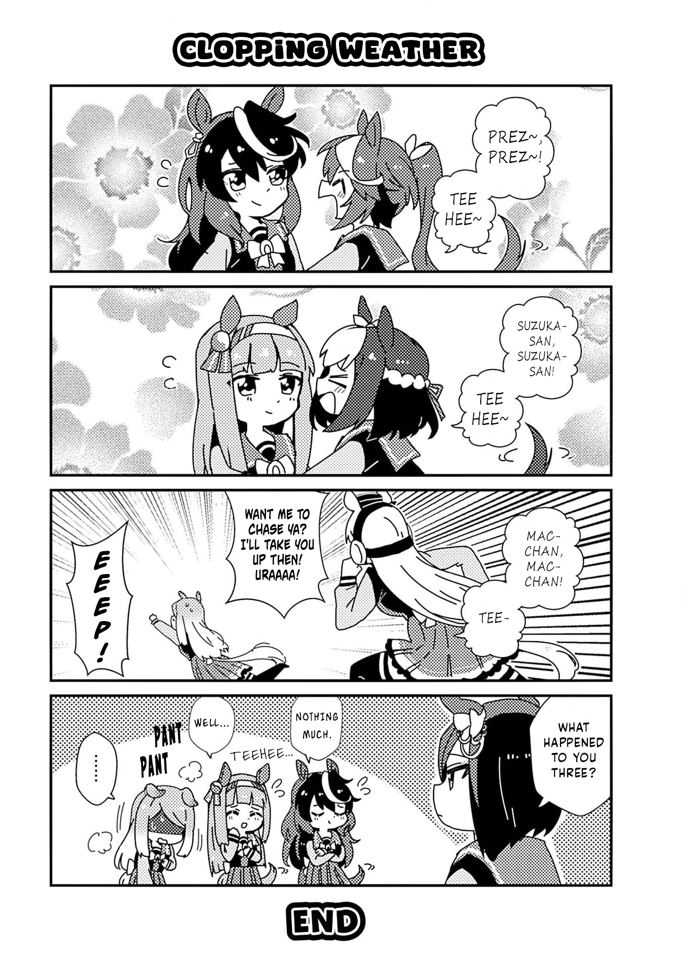 Uma Musume Pretty Derby Anthology Comic Star - Vol.1 Chapter 8: Clopping Weather