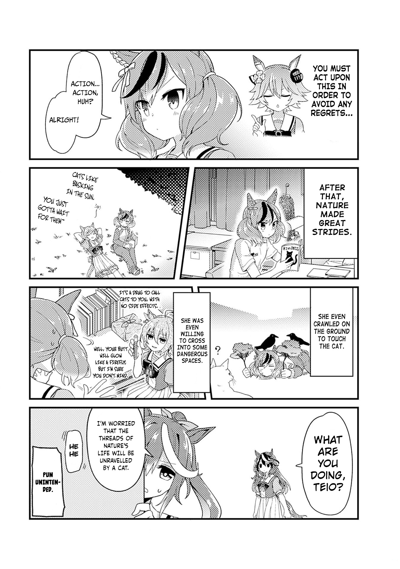 Uma Musume Pretty Derby Anthology Comic Star - Vol.1 Chapter 9: Cat's Advice