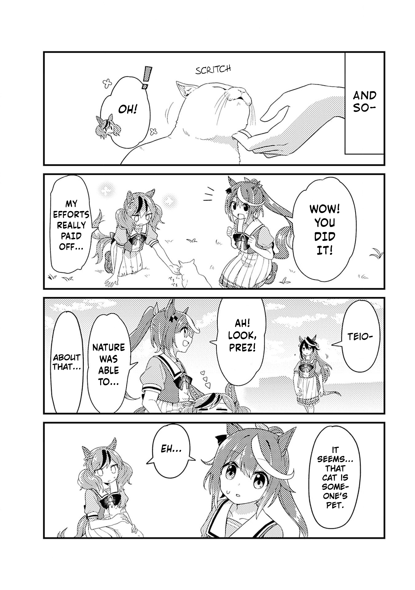 Uma Musume Pretty Derby Anthology Comic Star - Vol.1 Chapter 9: Cat's Advice