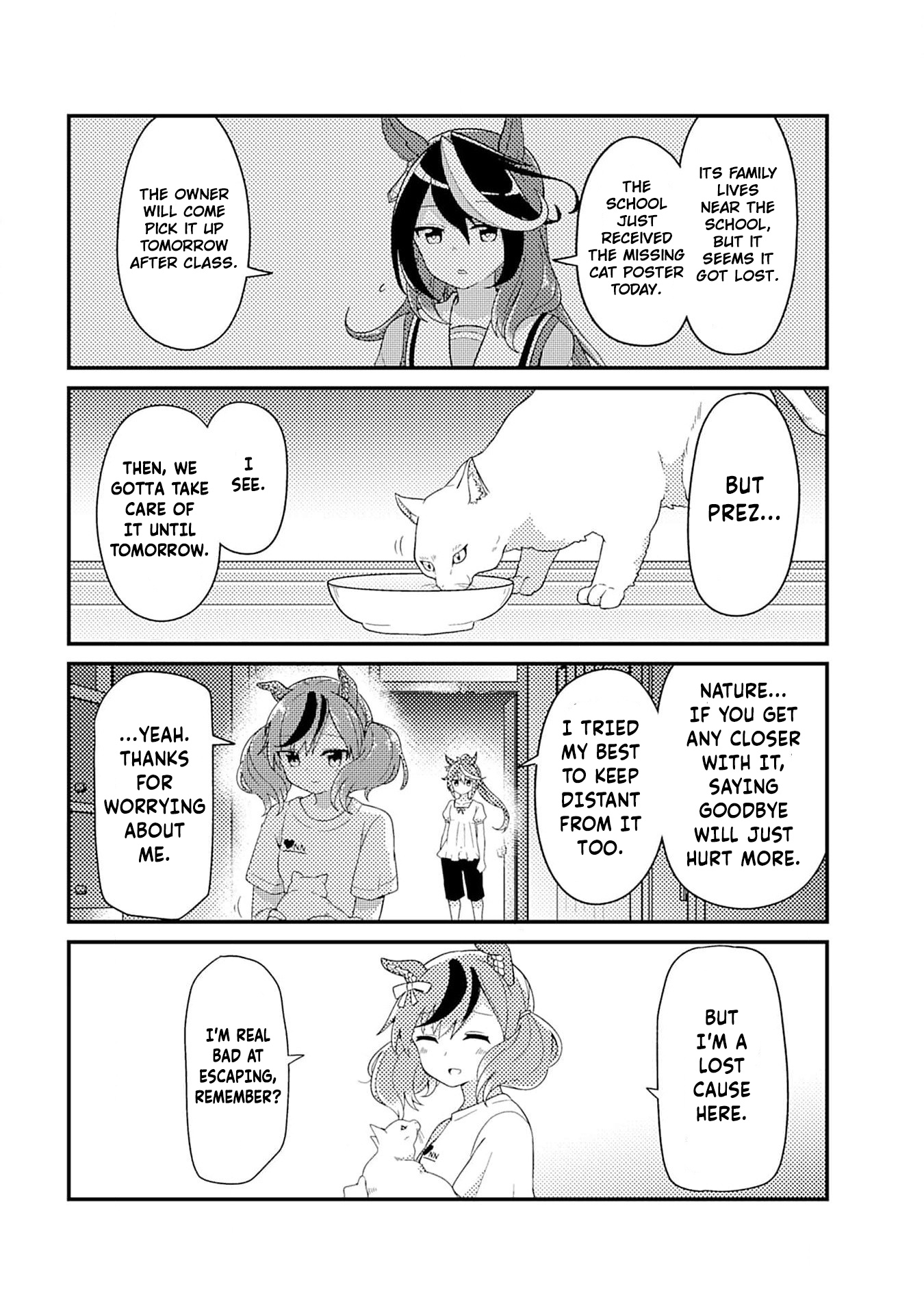 Uma Musume Pretty Derby Anthology Comic Star - Vol.1 Chapter 9: Cat's Advice