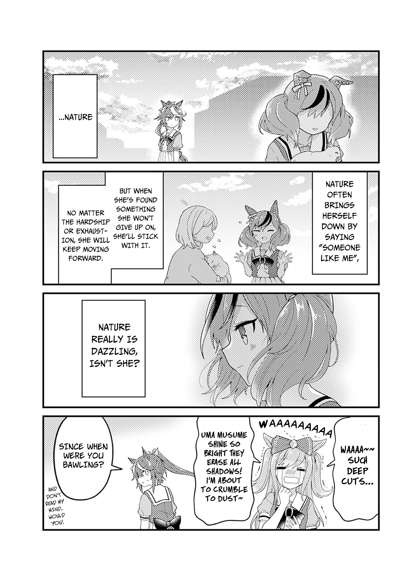 Uma Musume Pretty Derby Anthology Comic Star - Vol.1 Chapter 9: Cat's Advice