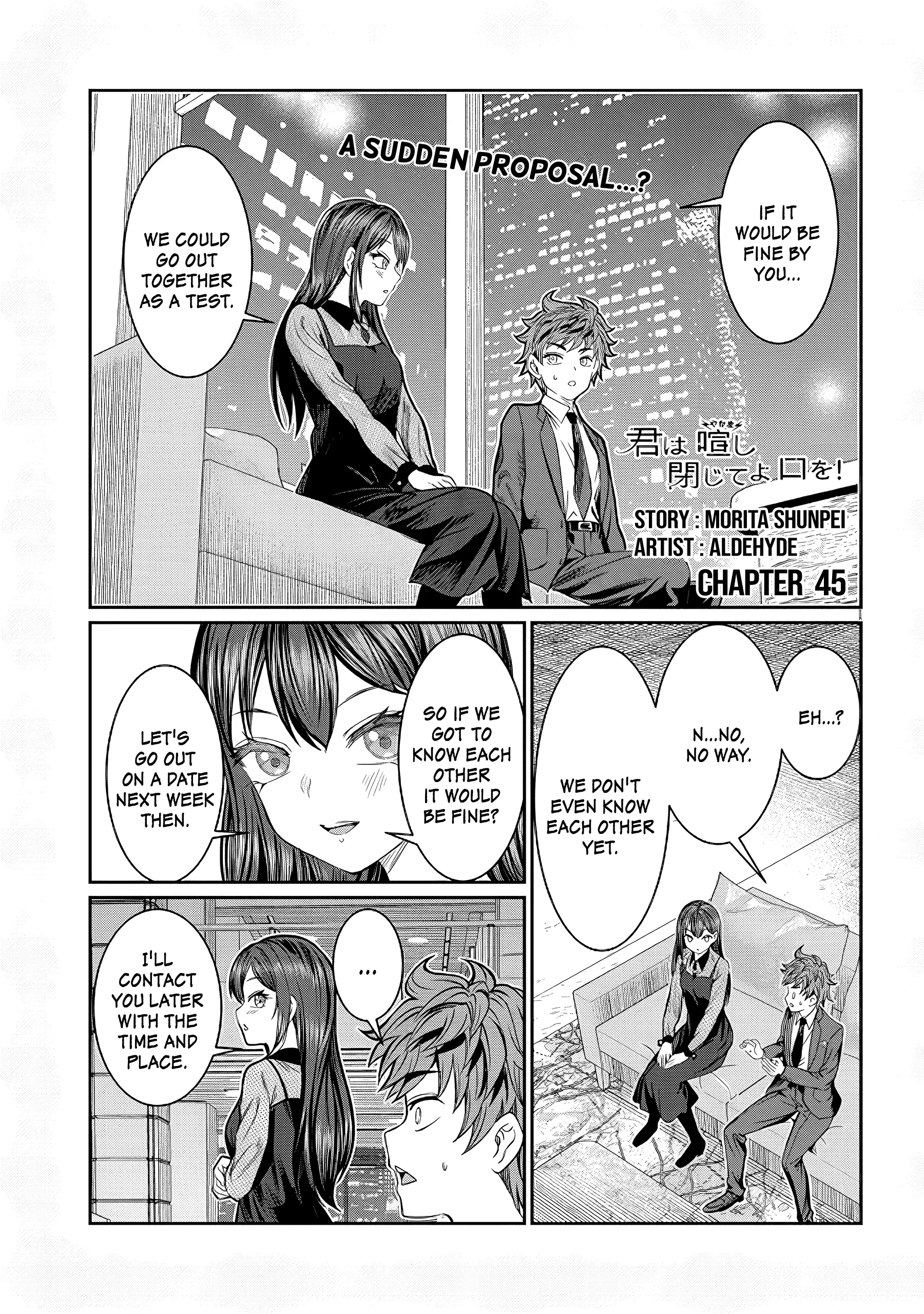 You Talk Too Much, So Just Shut It Already! - Chapter 45