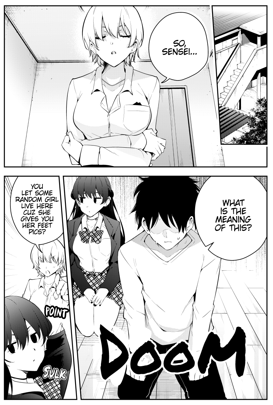 The Story Of A Manga Artist Confined By A Strange High School Girl - Chapter 41