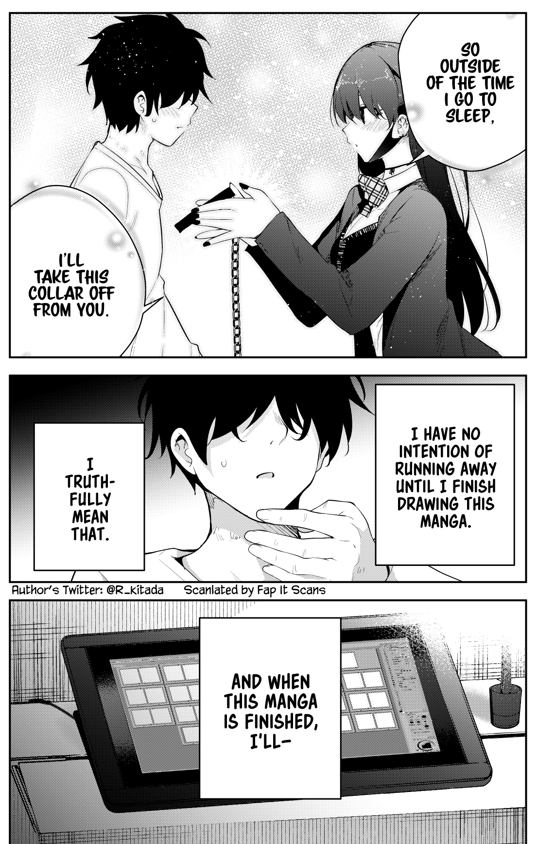 The Story Of A Manga Artist Confined By A Strange High School Girl - Chapter 26