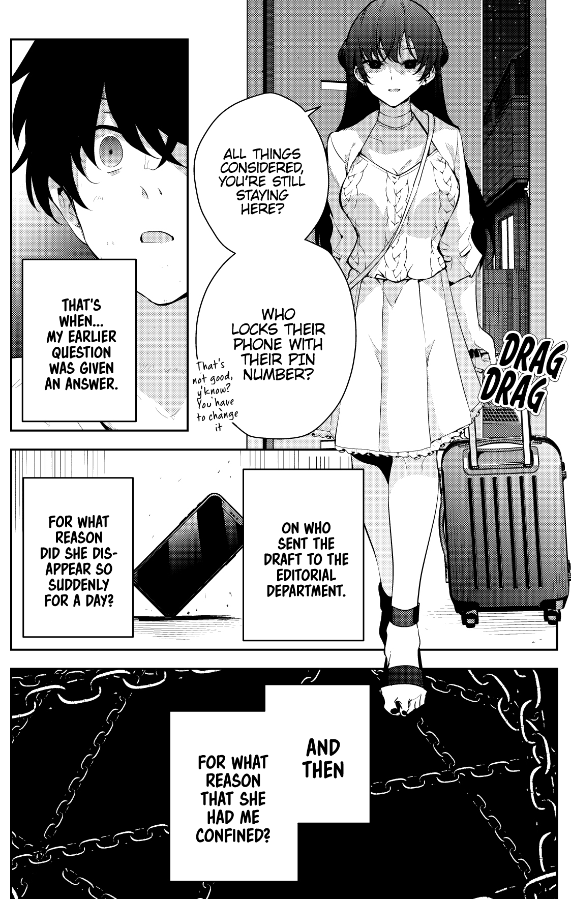 The Story Of A Manga Artist Confined By A Strange High School Girl - Chapter 31