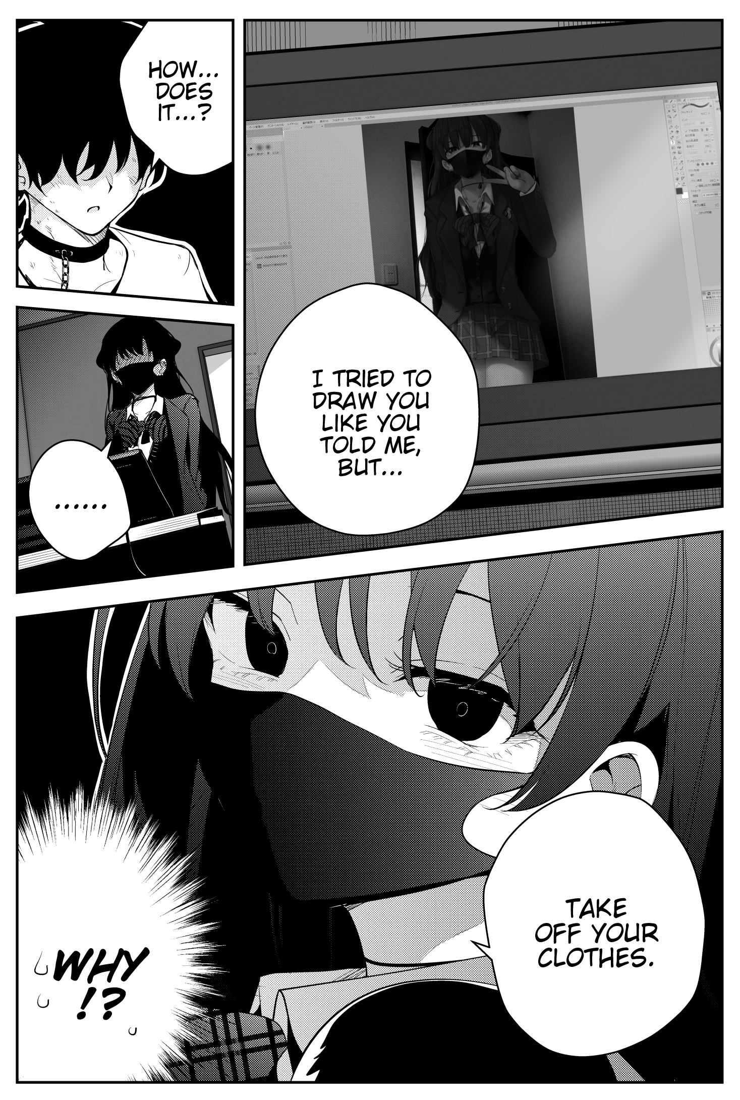 The Story Of A Manga Artist Confined By A Strange High School Girl - Chapter 4