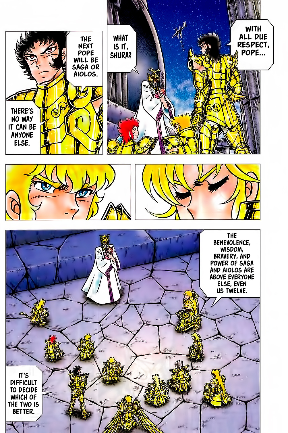 Saint Seiya: Episode Zero - Vol.1 Chapter 1: Omen