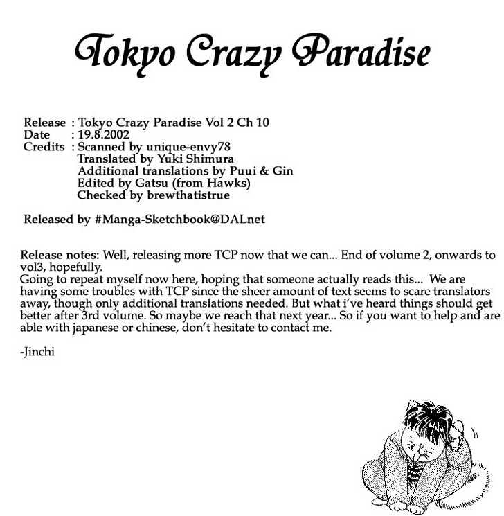 Tokyo Crazy Paradise - Vol.2 Chapter 5