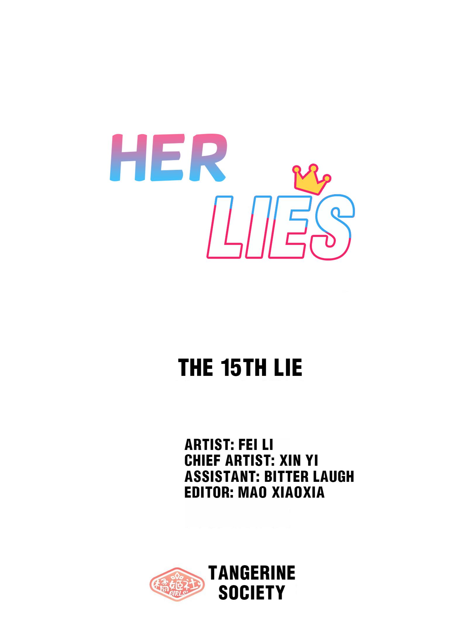 Her Lies - Chapter 15.1: The 15Th Lie