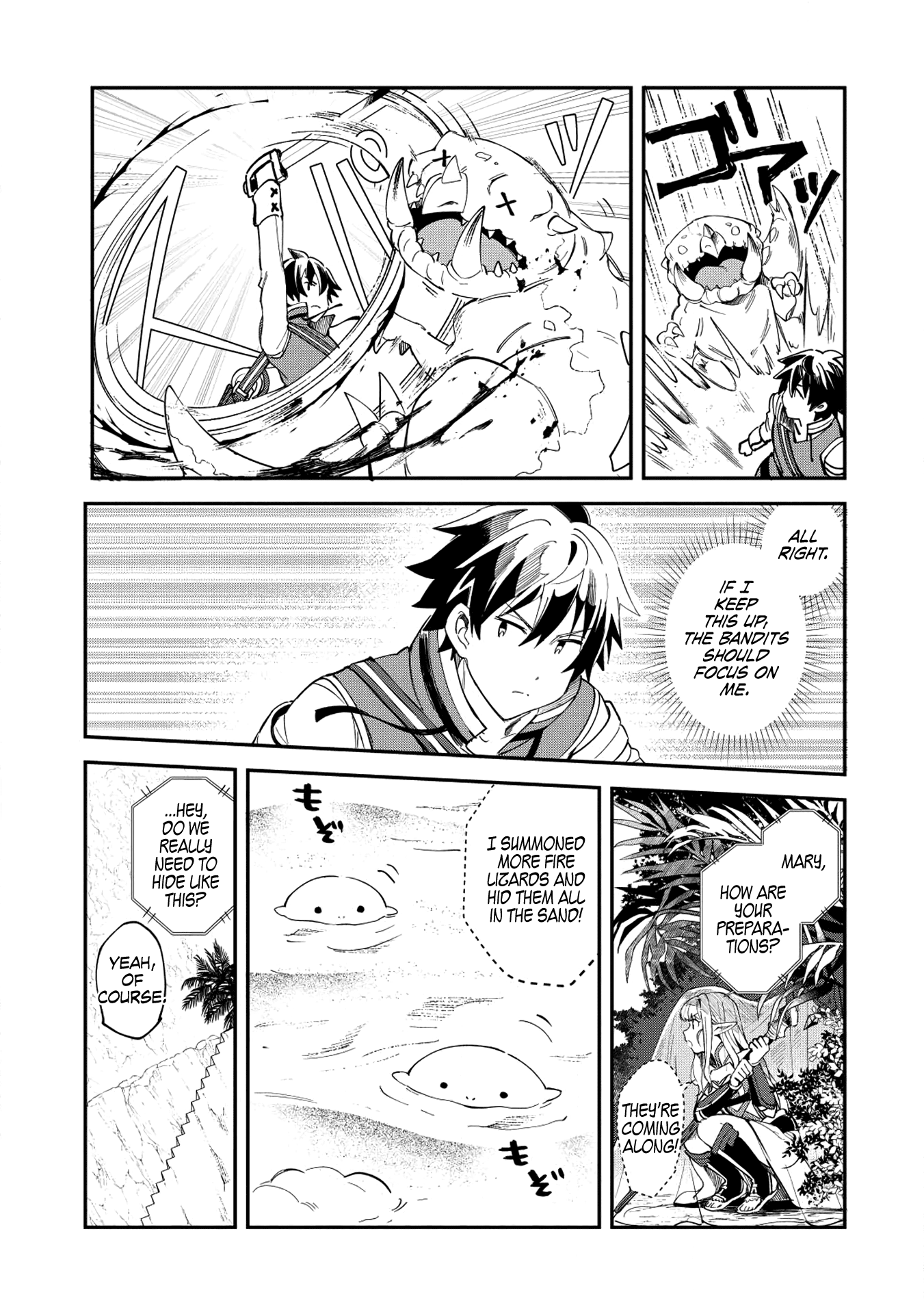 Welcome To Japan, Elf-San - Chapter 12: The Fight With The Bandits