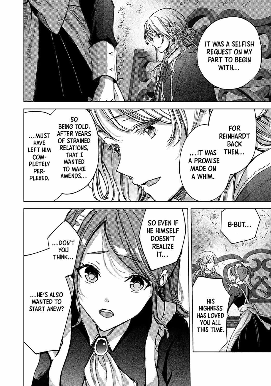 Ouhi-Sama Wa Rikon Shitai - Isekai Kara Seijo-Sama Ga Kita No De, Mou Oyaku Gomen Desu Wa Ne? - Chapter 23.2