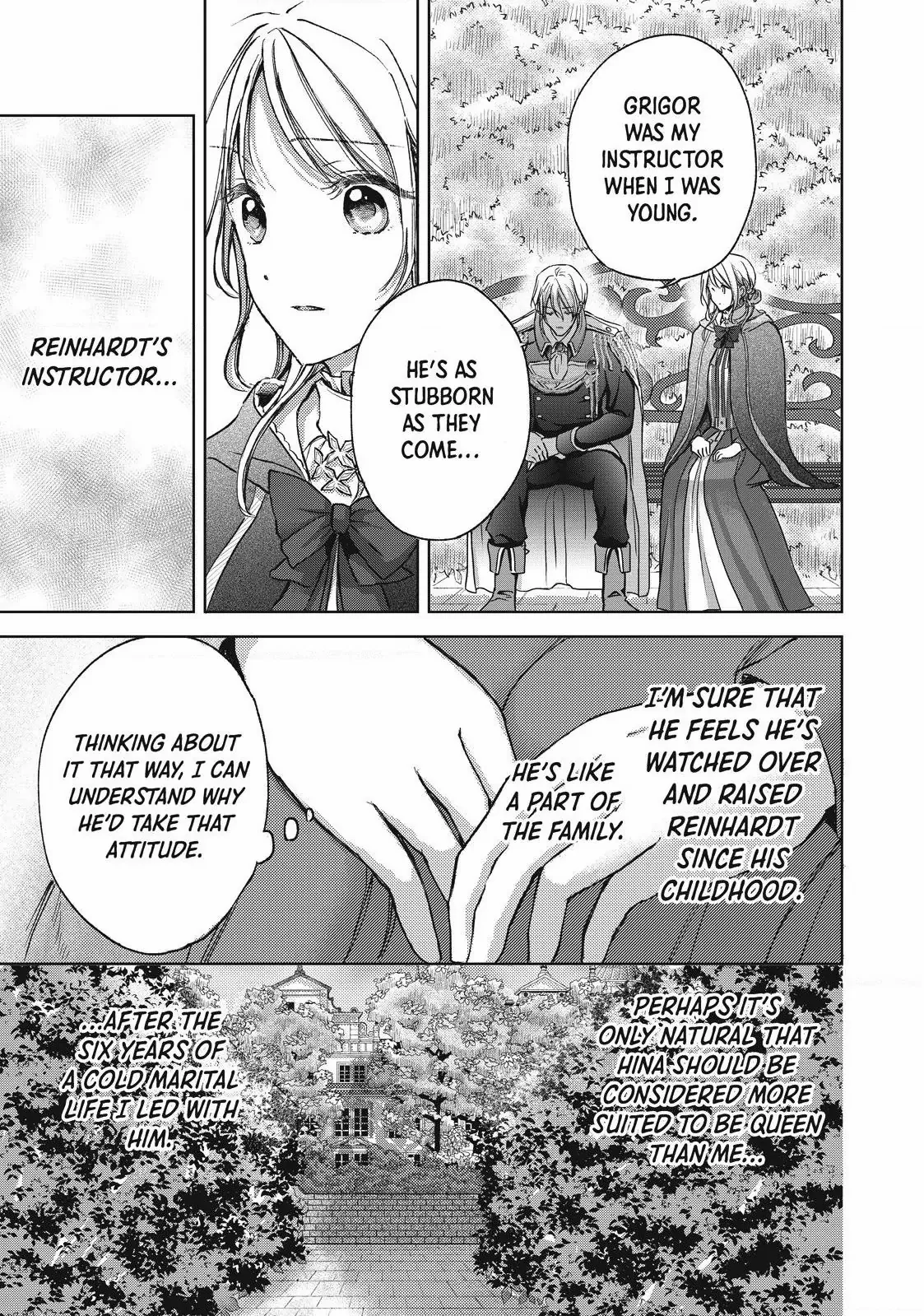 Ouhi-Sama Wa Rikon Shitai - Isekai Kara Seijo-Sama Ga Kita No De, Mou Oyaku Gomen Desu Wa Ne? - Chapter 21.1