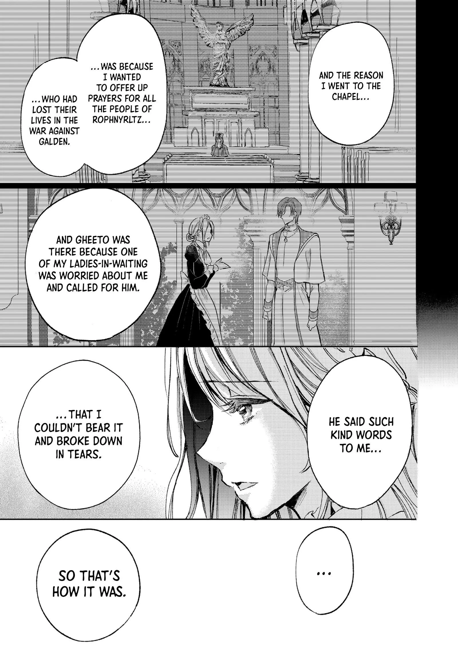 Ouhi-Sama Wa Rikon Shitai - Isekai Kara Seijo-Sama Ga Kita No De, Mou Oyaku Gomen Desu Wa Ne? - Chapter 15.3